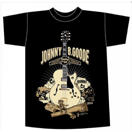 Camiseta hombre Johnny be Goode (Chuck Berry)